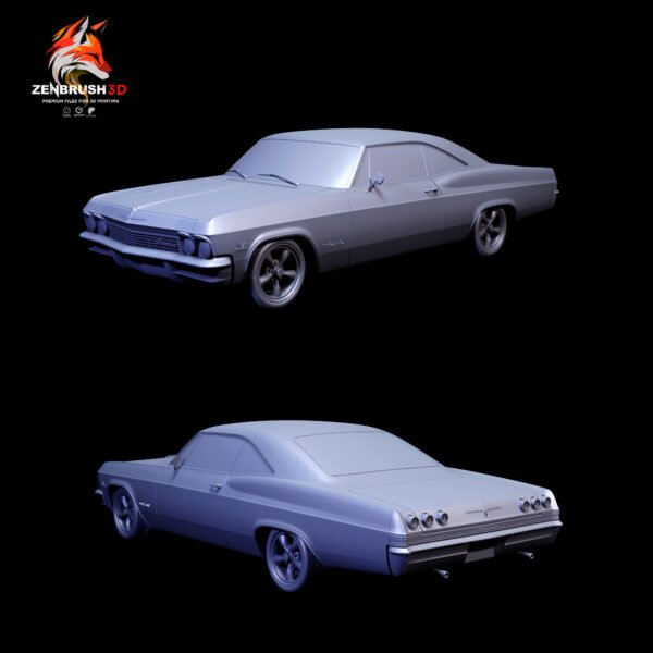Chevrolet Impala 1965  STL 3D PRINTING